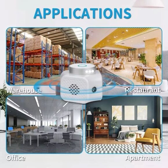 NEW!! 4-in-1 Ultrasonic Rodent Repellent Pest Repeller Deterrent - Unopened Box! - Picture 5 of 11